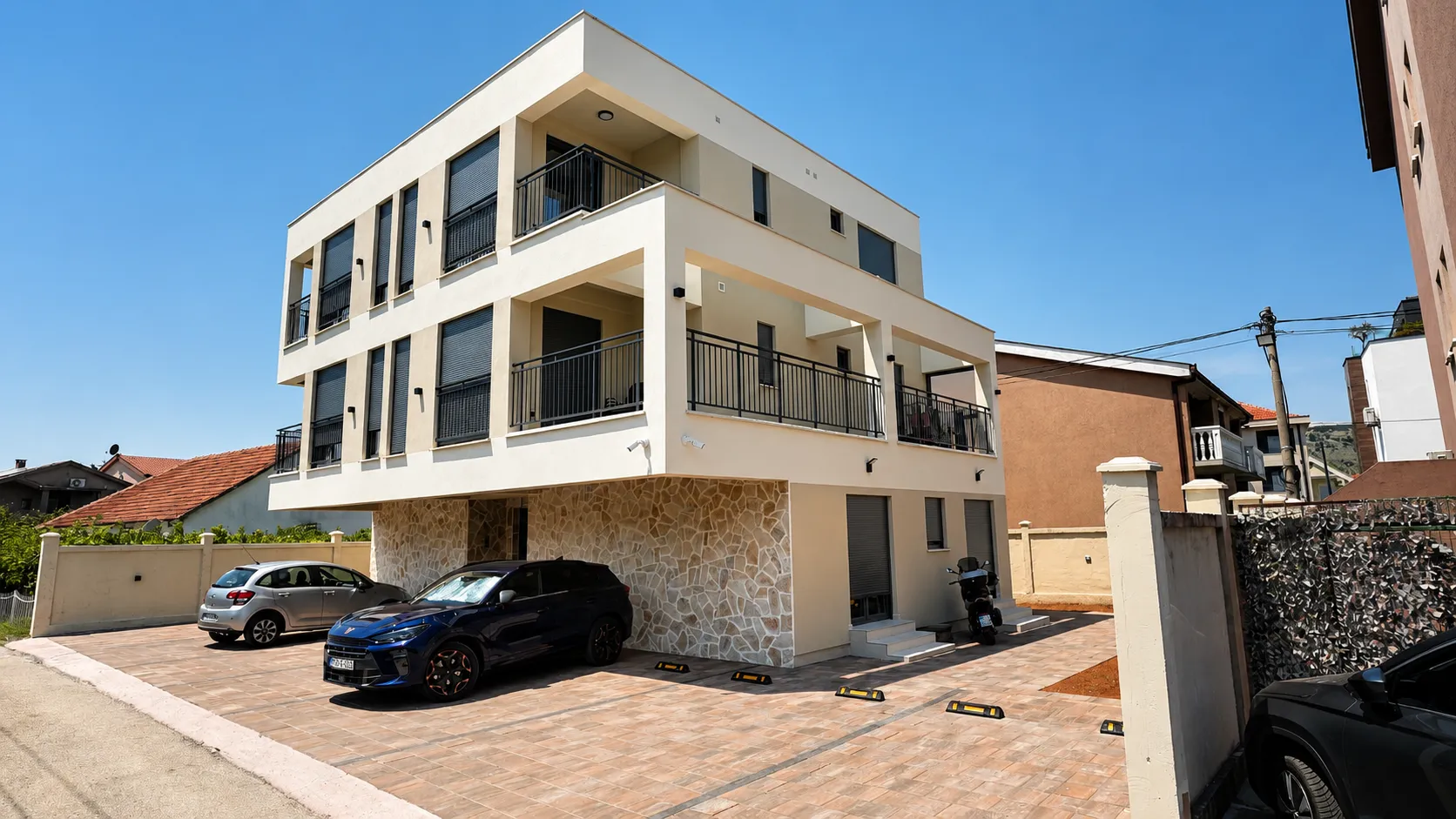 Rent, one bedroom apartment, 47m², Nova Dalmatinska, Podgorica