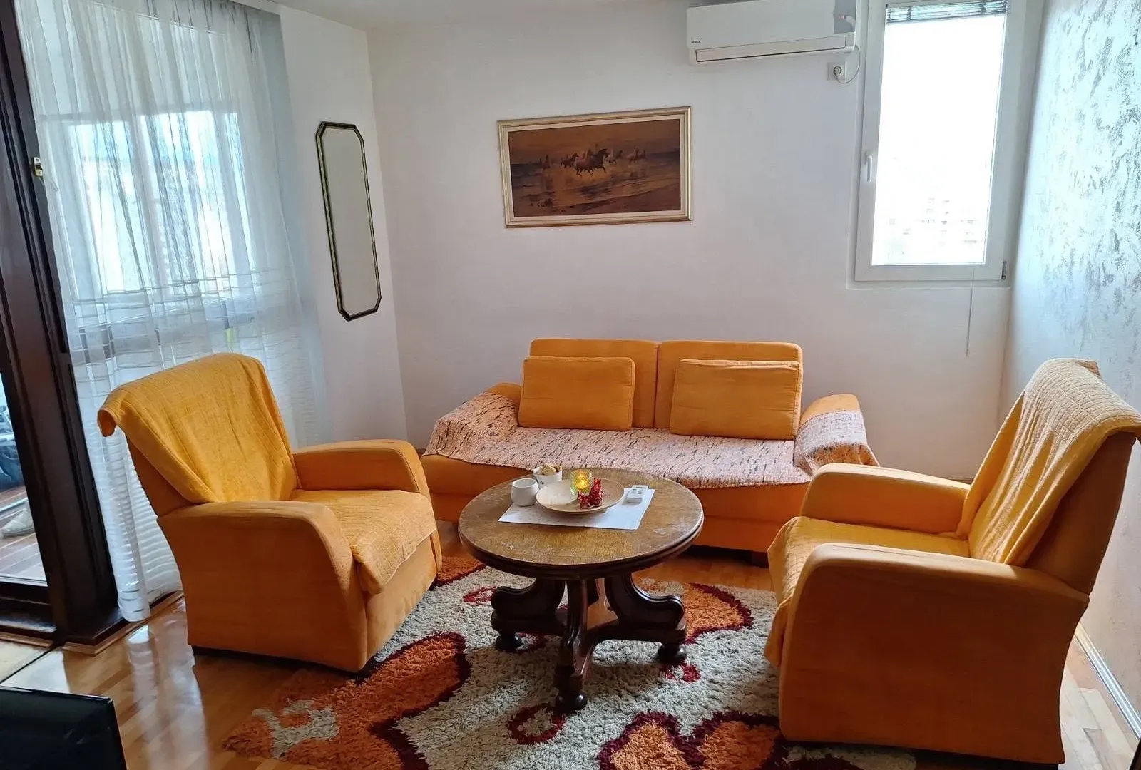 Sale, one bedroom apartment, 76m², Blok 5, Podgorica