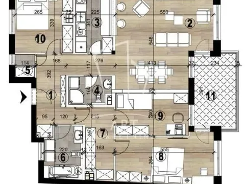 Sale, four bedroom apartment, 107m², Vukov Spomenik, Zvezdara Sve Podlokacije - image 3