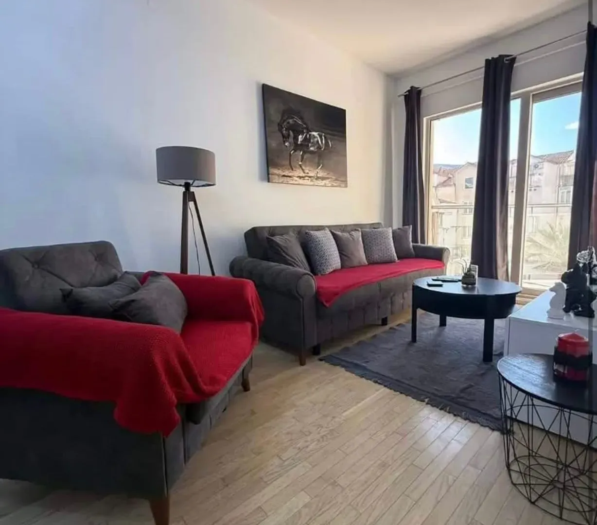 Rent, one bedroom apartment, 47m², Velji Vinogradi, Budva
