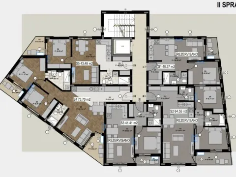 Sale, one bedroom apartment, 40m², Bar, Crna Gora - image 3