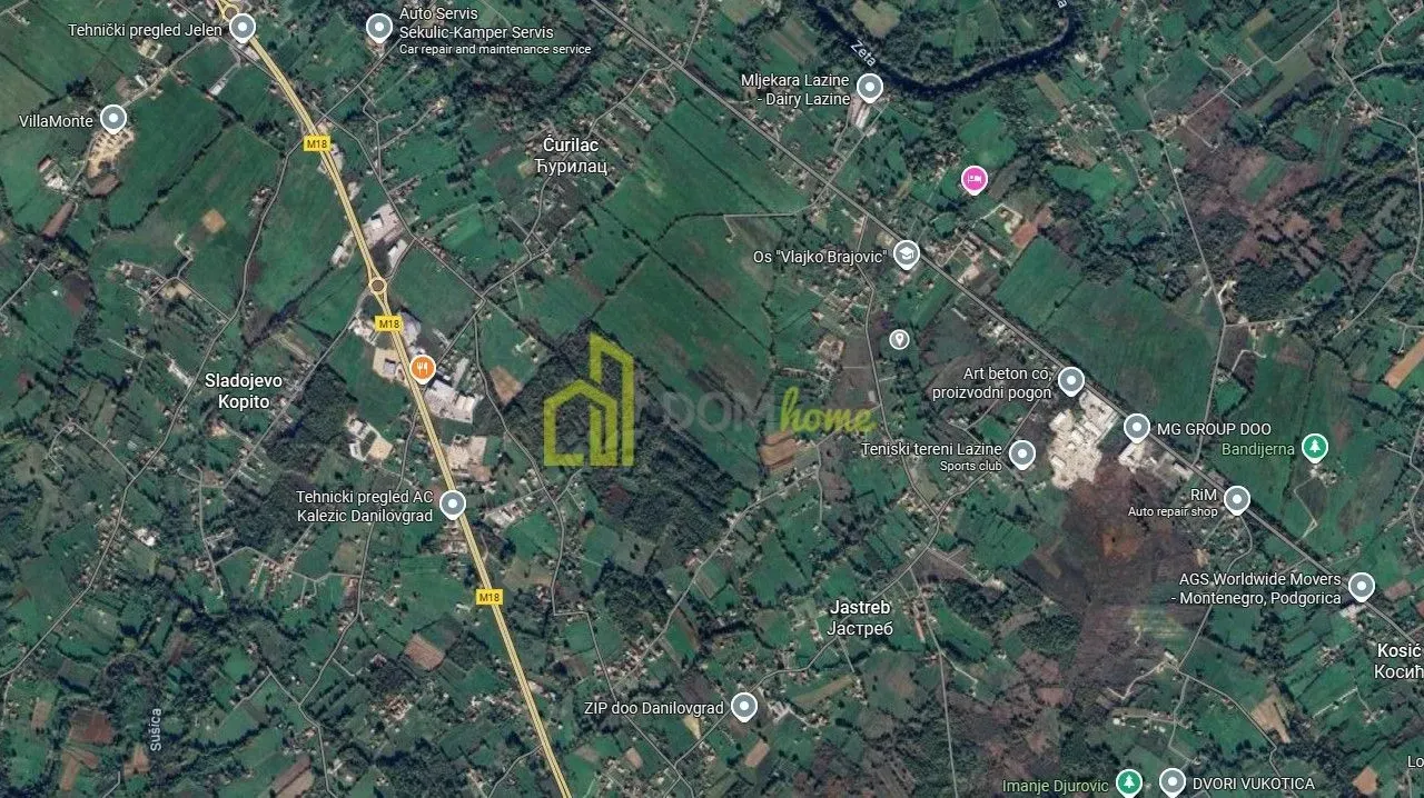 Prodaja, plac, 12675m², Jastreb, Danilovgrad