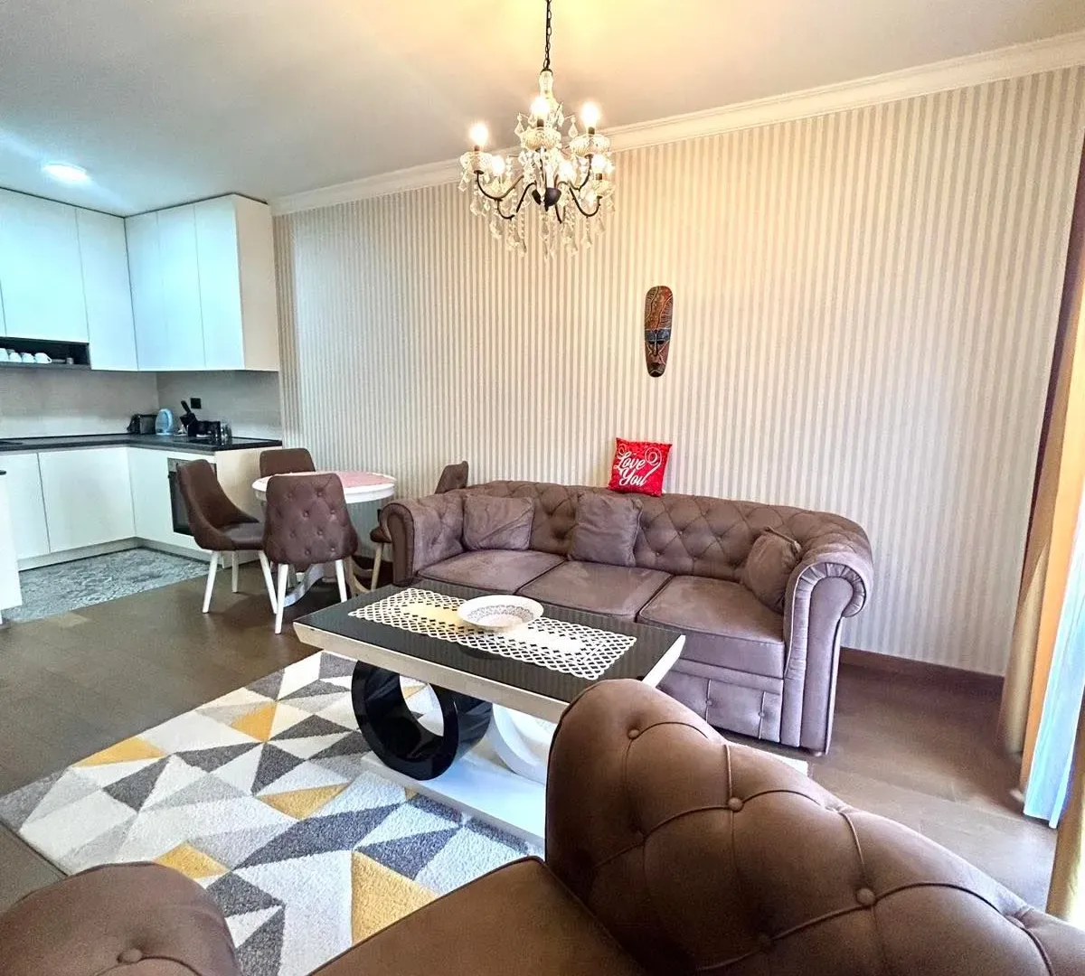 Rent, one bedroom apartment, 48m², Ljubović, Podgorica