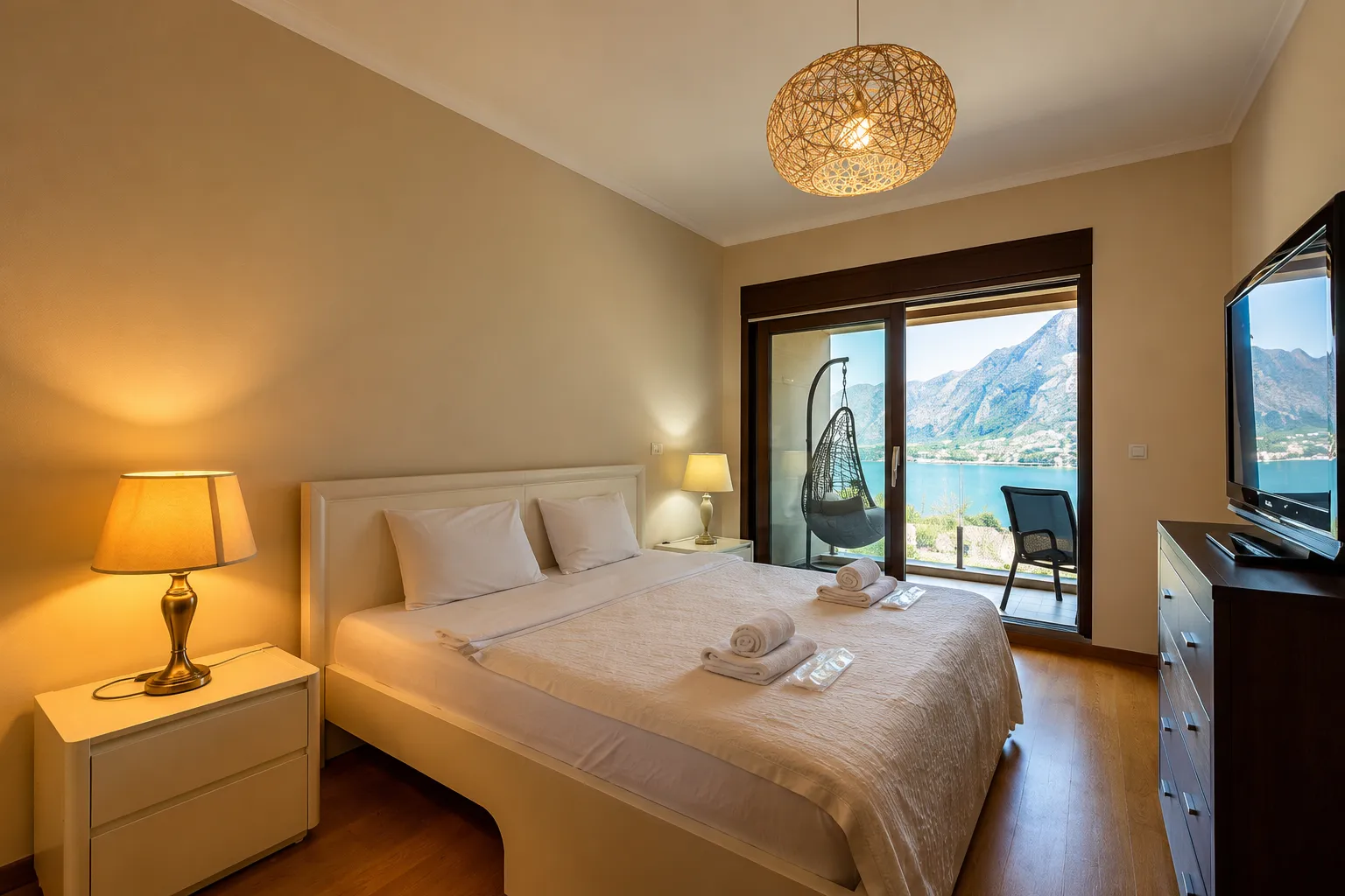 Rent, three bedroom apartment, 140m², Škaljari, Kotor