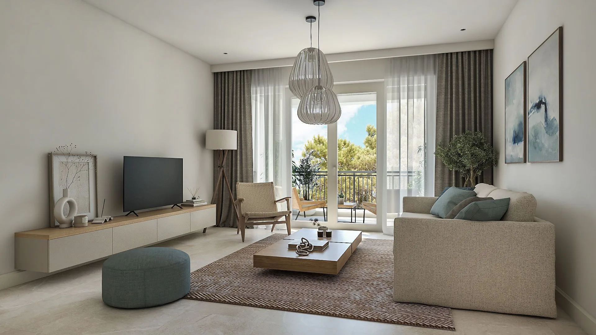 Sale, two bedroom apartment, 97m², Luštica, Herceg Novi