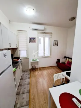 Manja dnevna soba sa kuhinjom i trpezarijskim stolom. - image 9