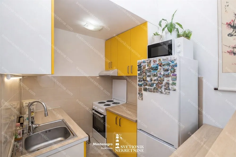 Prodaja, jednosoban stan, 38m², Bijela, Herceg Novi