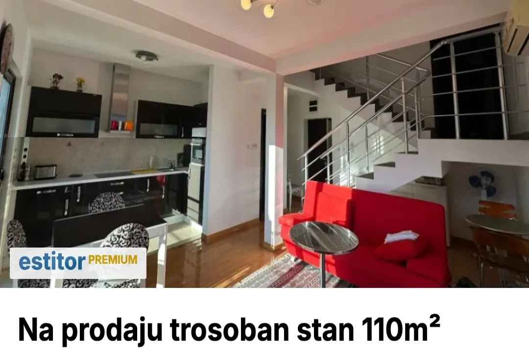 Prodaja, trosoban stan, 110m², Budva, Crna Gora