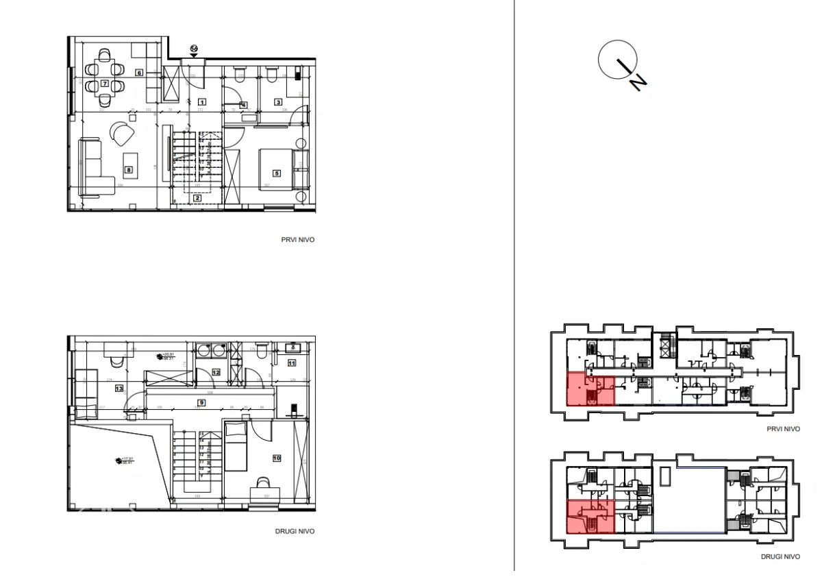 Prodaja, četvorosoban stan, 123m², Nova Pazova, Stara Pazova
