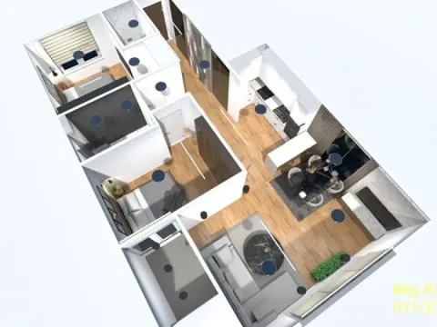 Sale, three bedroom apartment, 73m², Dušanovac, Voždovac Sve Podlokacije - image 9