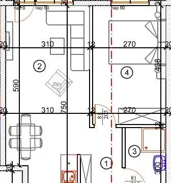Sale, one bedroom apartment, 45m², Centar, Loznica - image 4