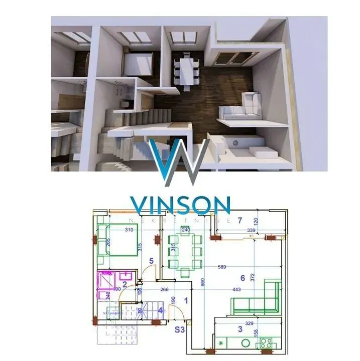 Prodaja, četvorosoban stan, 81m², Sremska Kamenica, Petrovaradin