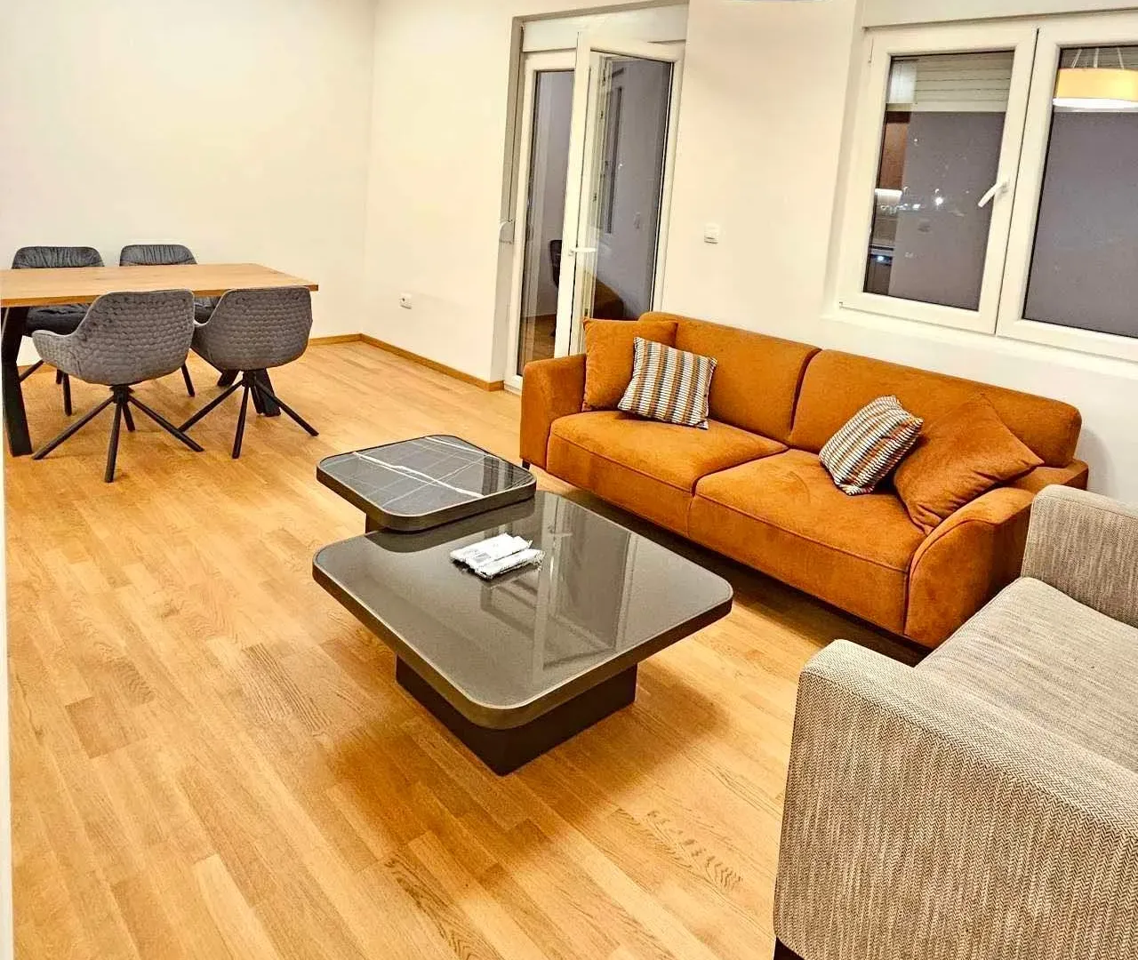 Rent, two bedroom apartment, 66m², Pobrežje, Podgorica