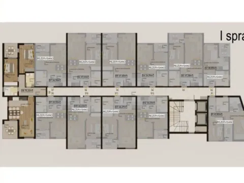 Sale, one bedroom apartment, 34m², Centar, Bar - image 2