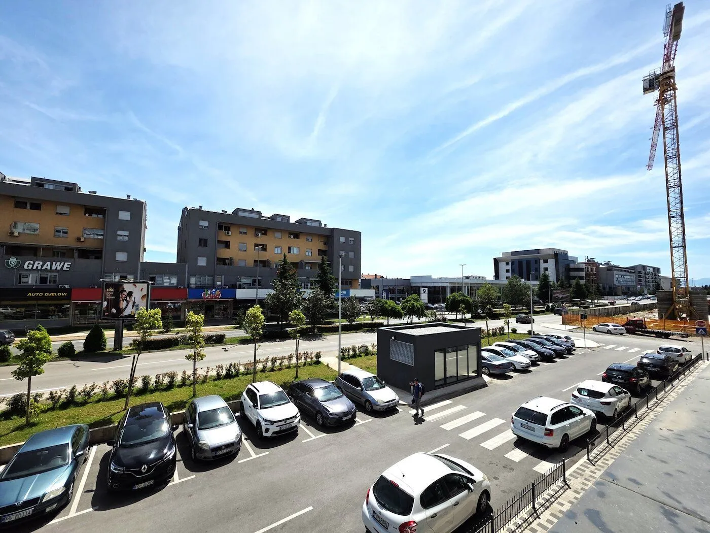 Rent, one bedroom apartment, 47m², Stari Aerodrom, Podgorica