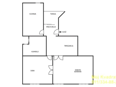 Prodaja, trosoban stan, 103m², Tašmajdan, Palilula Sve Podlokacije - image 15