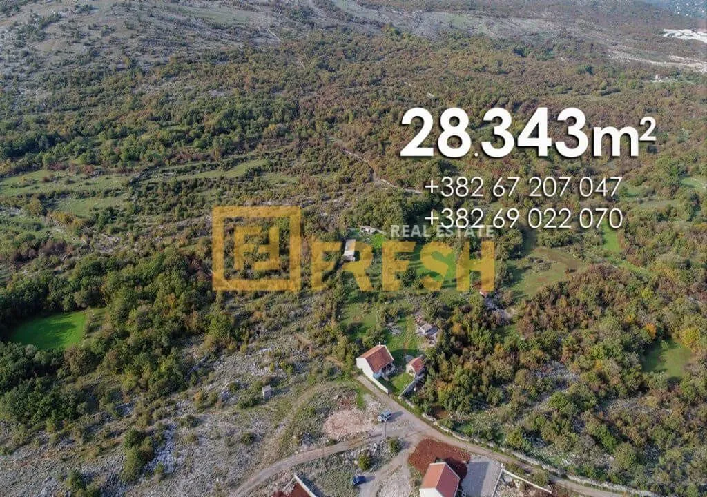 Prodaja, plac, 28343m², Kokoti, Podgorica