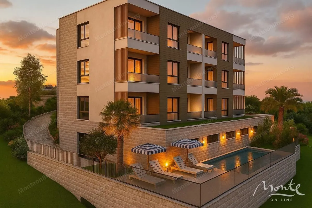 Prodaja, jednosoban stan, 47m², Kavač, Kotor