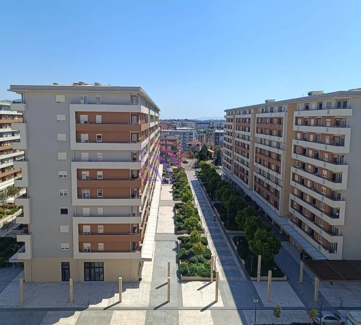 Rent, one bedroom apartment, 49m², Central Point, Podgorica
