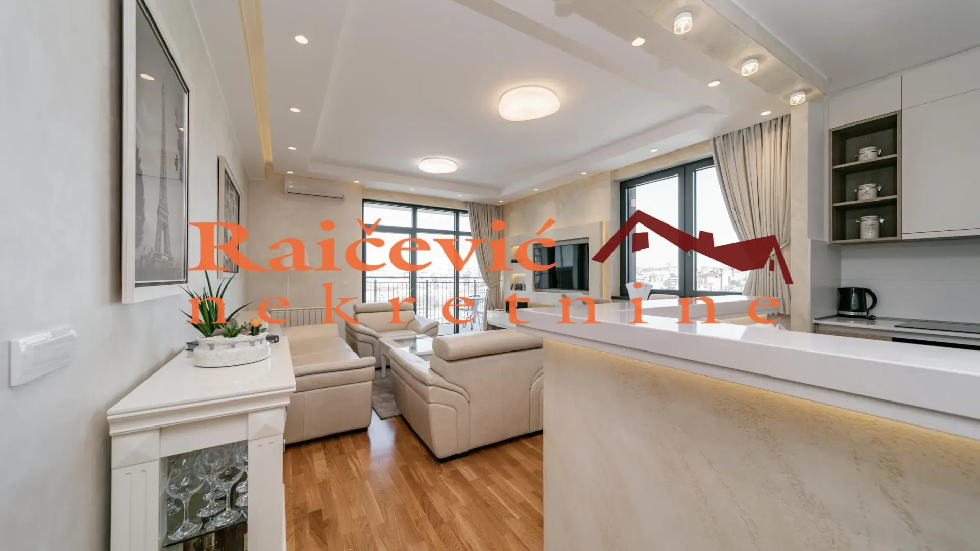 Izdavanje, trosoban stan, 90m², Savski Venac, Beograd