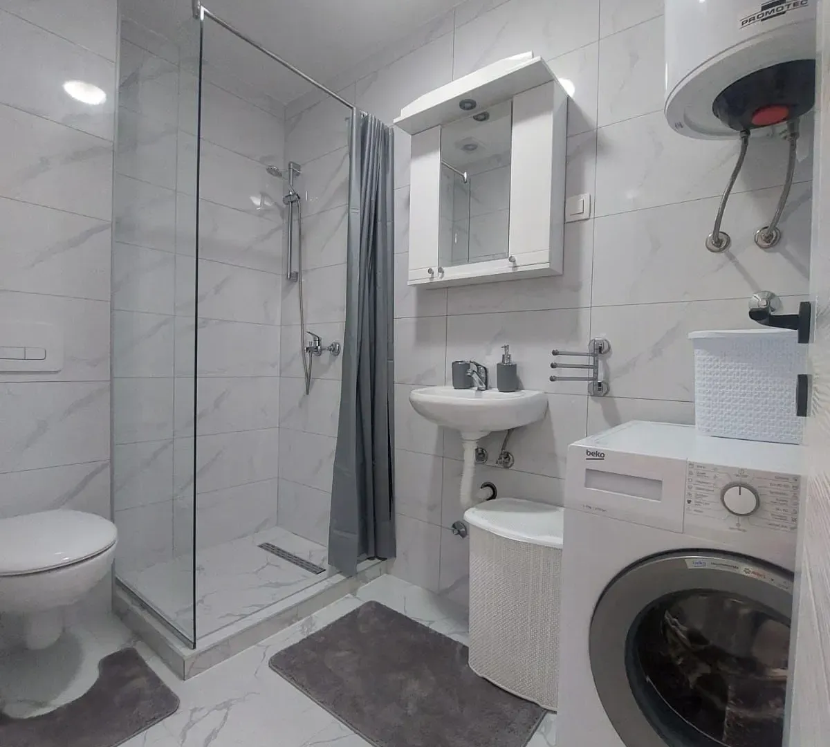 Rent, two bedroom apartment, 61m², Zagorič, Podgorica