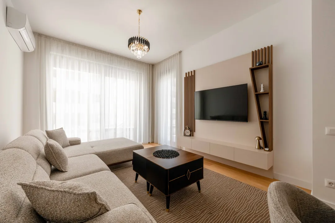 Rent, two bedroom apartment, 64m², Bečići, Budva