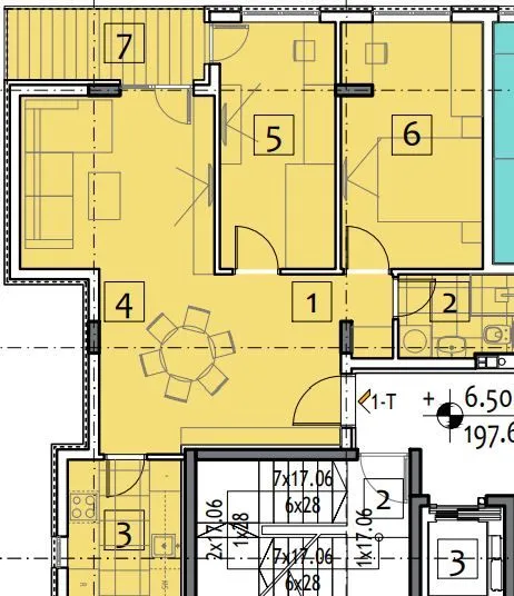 Prodaja, trosoban stan, 65m², Medijana, Niš
