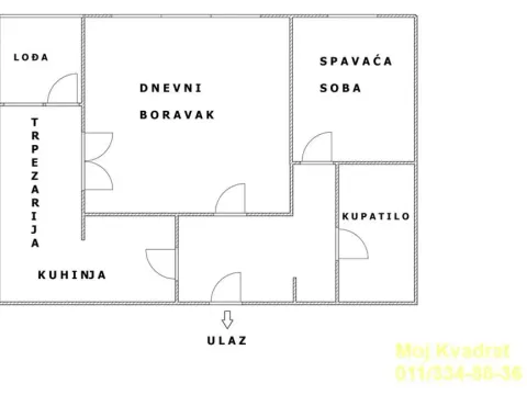 Prodaja, dvosoban stan, 53m², Mirijevo Sve Podlokacije, Beograd - image 4
