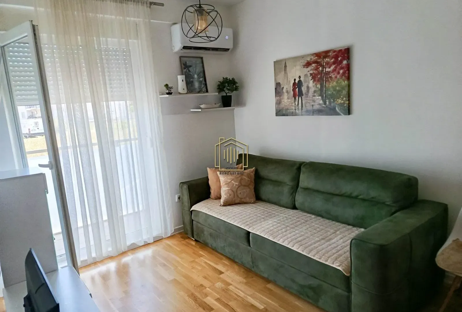 Rent, one bedroom apartment, 33m², Zabjelo, Podgorica