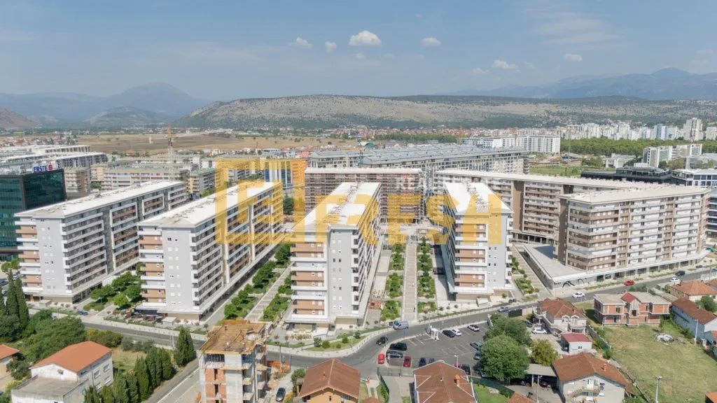 Rent, one bedroom apartment, 42m², City Kvart, Podgorica