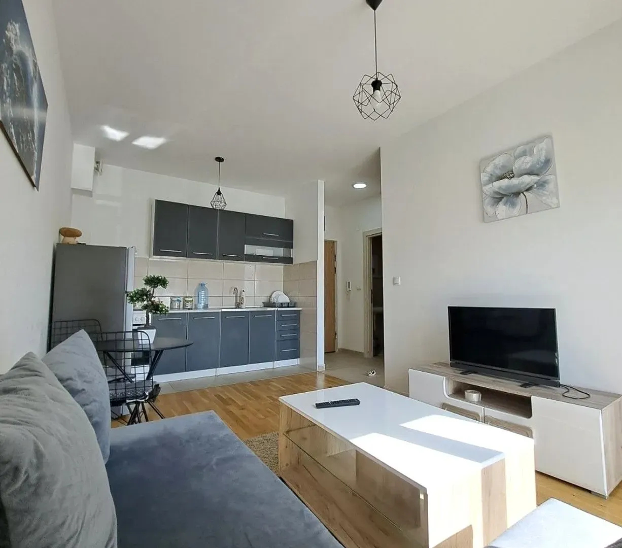 Izdavanje, jednosoban stan, 33m², Zabjelo, Podgorica