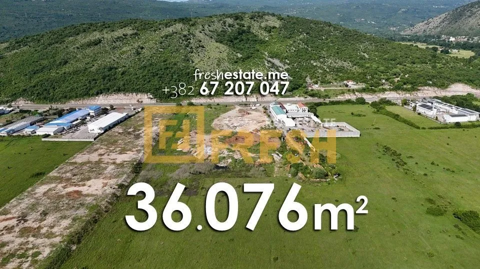Prodaja, plac, 36076m², Mareza, Podgorica