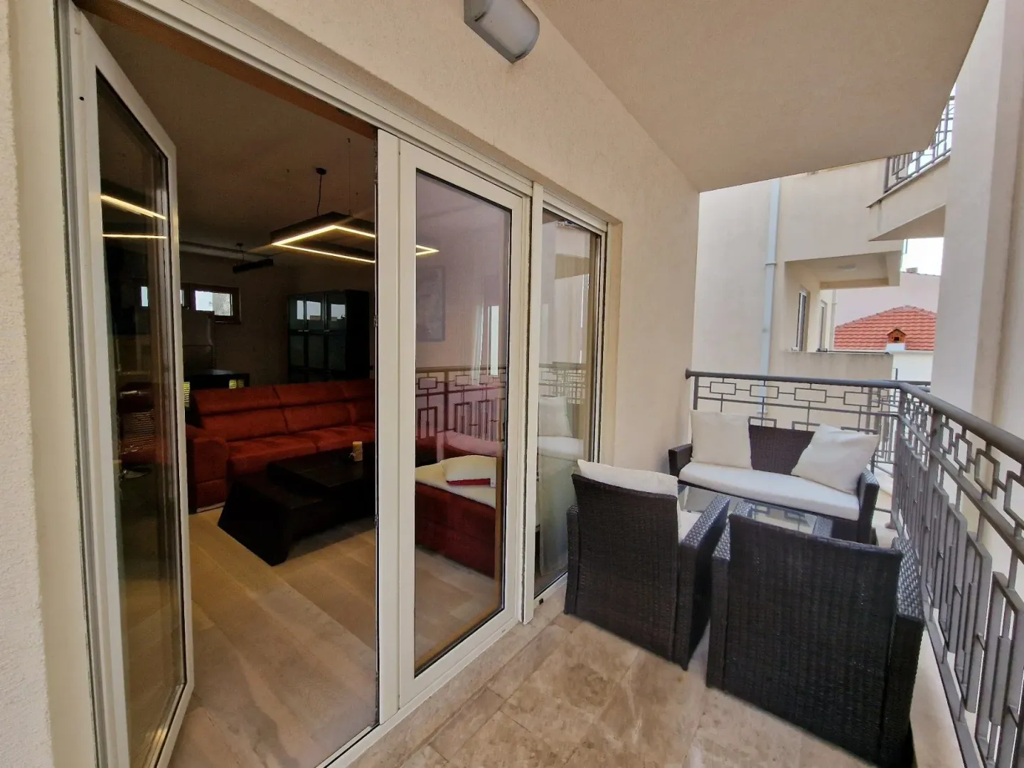 Rent, two bedroom apartment, 68m², Pržno, Budva
