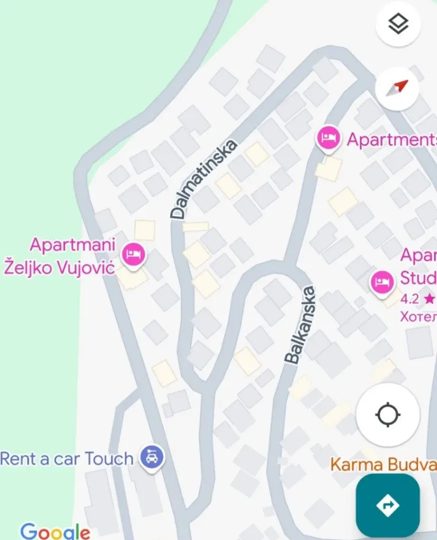 Sale, land lot, 336m², Bijeli Do, Budva