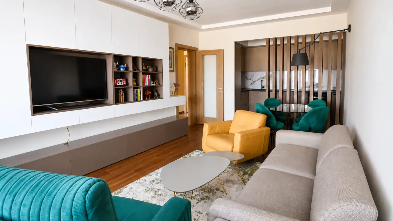 Rent, two bedroom apartment, 72m², Master Kvart, Podgorica