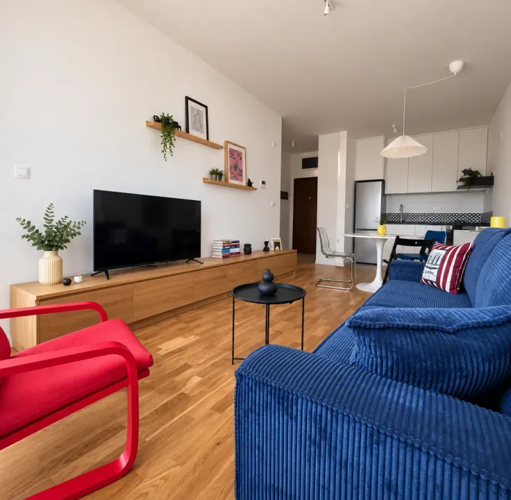 Rent, one bedroom apartment, 42m², Zabjelo, Podgorica