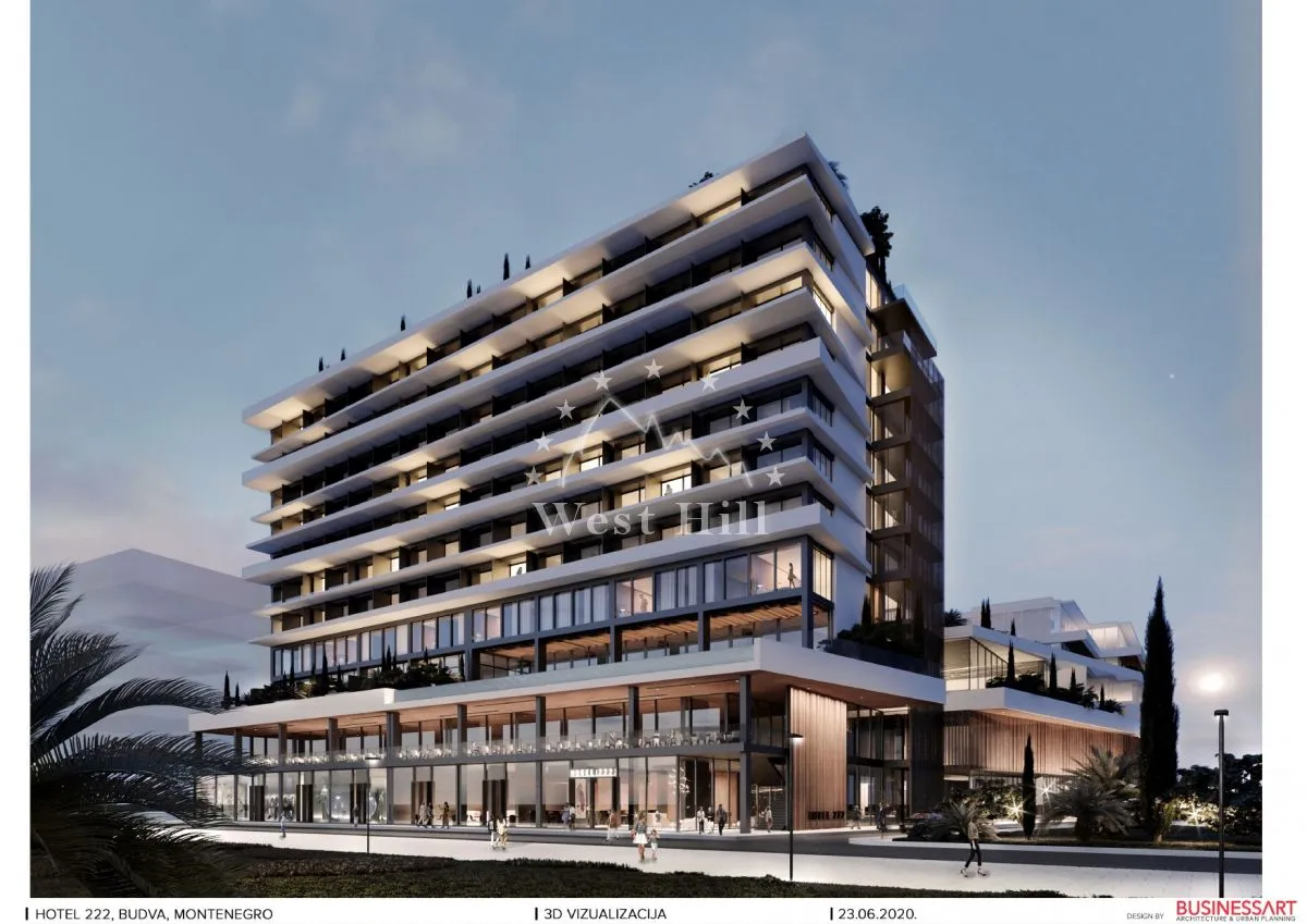 Sale, one bedroom apartment, 87m², Budva, Crna Gora