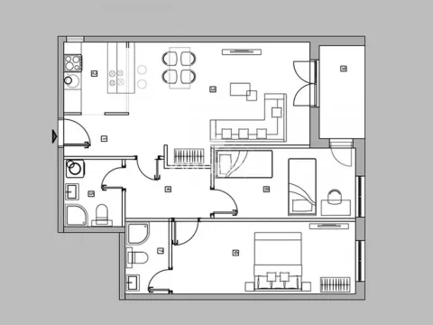 Sale, three bedroom apartment, 78m², Zvezdara Sve Podlokacije, Beograd - image 2