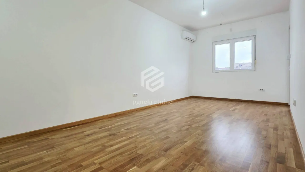 Izdavanje, jednosoban stan, 43m², Stari Aerodrom, Podgorica