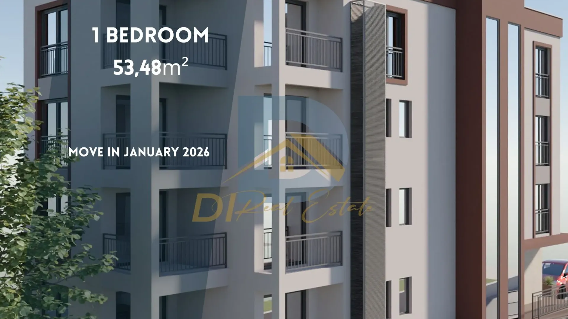 Prodaja, jednosoban stan, 53m², Kava, Tivat