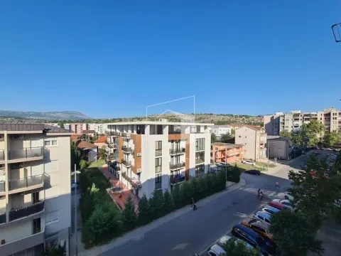 High-angle view of the urban neighborhood and street with buildings. - image 6