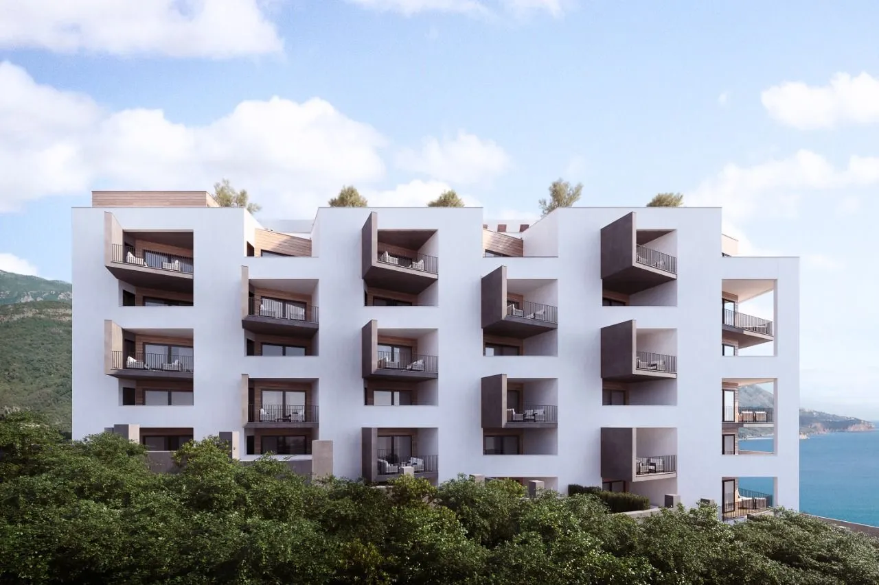 Sale, one bedroom apartment, 55m², Bečići, Budva