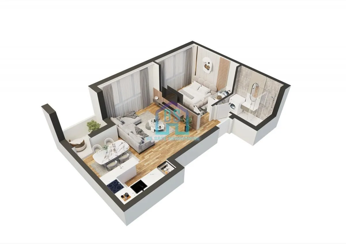 Sale, one bedroom apartment, 41m², Adice, Novi Sad Sve Podlokacije