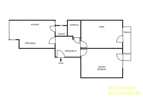 Prodaja, dvosoban stan, 65m², Stari Grad, Beograd - image 16