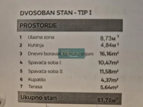 Prodaja, dvosoban stan, 62m², Centar, Jagodina - image 2