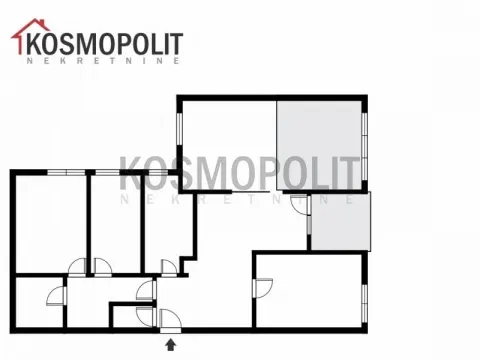 Sale, four bedroom apartment, 101m², Žarkovo, Beograd - image 3