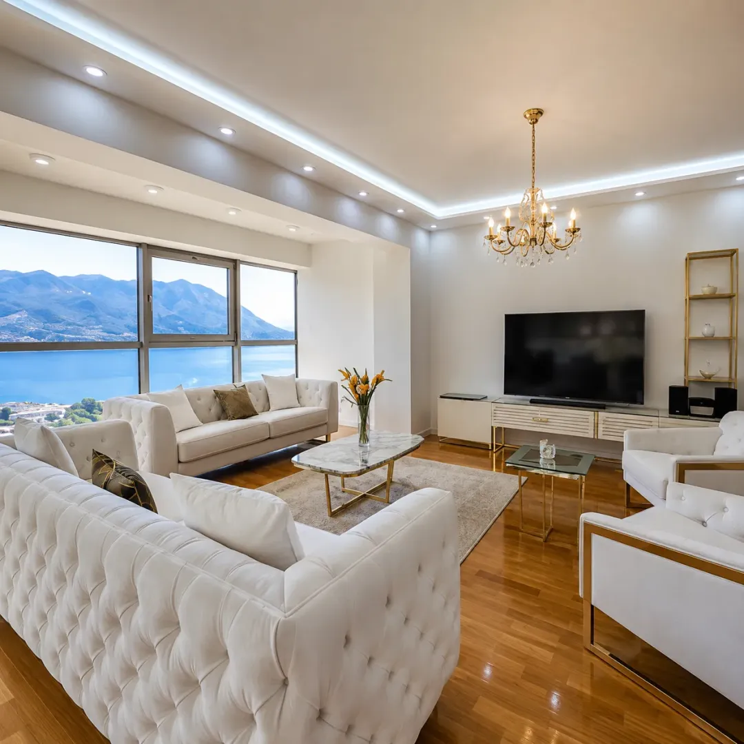 Rent, three bedroom apartment, 150m², Dukley Gardens, Budva