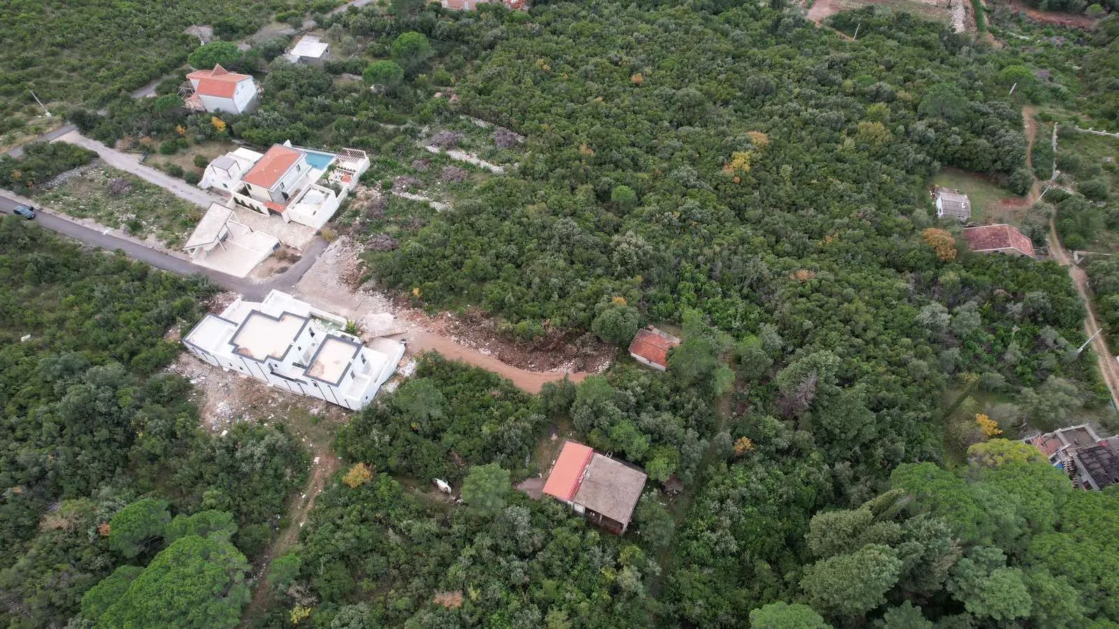 Prodaja, plac, 1700m², Zagora, Kotor