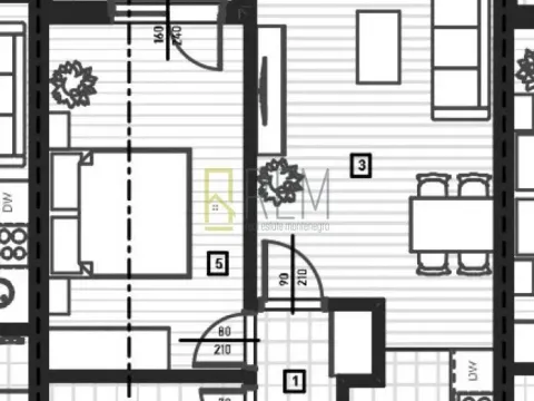 Prodaja, jednosoban stan, 47m², Zagorič, Podgorica - image 10