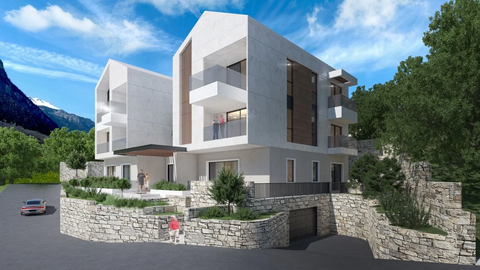 Prodaja, plac, 872m², Kavač, Kotor